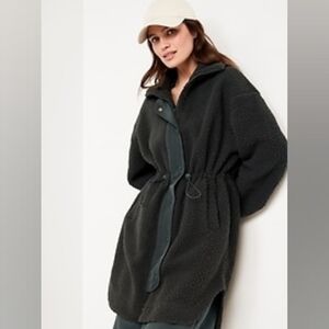 Old Navy Long Sherpa Parka